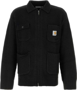 Carhartt Work in Progress Black Logo Jacket