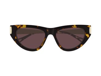 Chlo&eacute; Tortoiseshell Ch0350s Cat-Eye Sunglasses