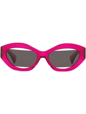 Alain Mikli Occhiali da sole cat-eye ALAIN MIKLI x Jeremy Scott - Rosa