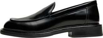 Filling Pieces Schoenen, Heren, Zwart, 42 EU, Leer, Square Loafer Polido