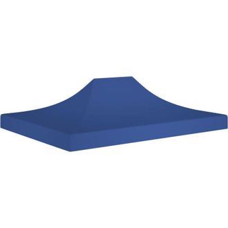 vidaXL Techo De Carpa Para Celebraciones Azul 4,5x3 M 270 G/m&sup2; Vidaxl Azul