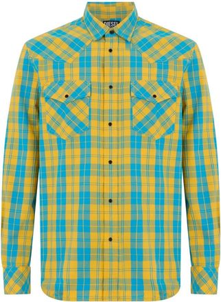 Diesel Blouses & Shirts - Heren - Casual Overhemden - Veelkleurig - M - Overhemden