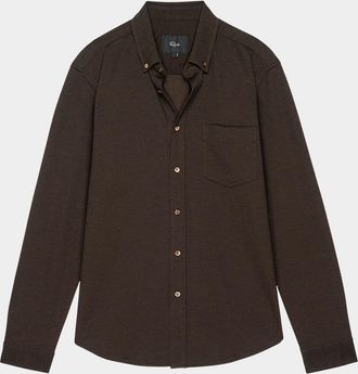 Rails Mens Vincent Tech Pique Button-Front Shirt