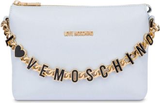 Love Moschino Borsa a tracolla con catena - Blu