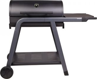 COOK IN GARDEN Barbacoa De Carb&oacute;n Tonino 70 Para 10 Personas Con Parrilla, Plancha Y Term&oacute;metro Integrado Cookin Garden