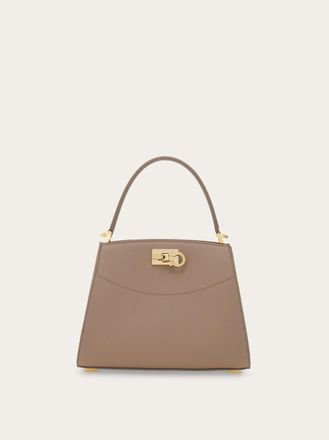 Ferragamo Women New Ferragamo Studio box bag (XS) Beige