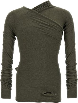 Rick Owens Green Hollywood Banana T-shirt