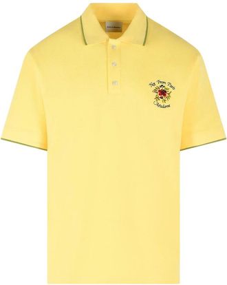 Dr&ocirc;le de Monsieur Embroided Polo Shirt