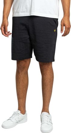 Lyle & Scott Logo Sweatshorts, Zwart