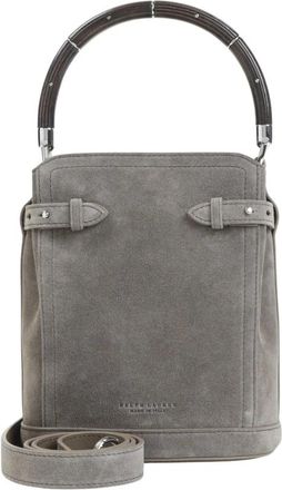 Ralph Lauren Ralph Suede Bucket Bag - Dames - Schoudertassen - Grijs - ONE Size - Su&egrave;de - Tassen