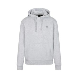 Vans Hoodies & sweatvesten, Heren, Grijs, M, Katoen, Left Chest Pullover Hoodie