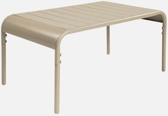 Sweeek Mesa De Centro De Jard&iacute;n Rectangular De Acero, 90cm