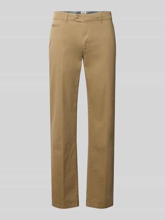 Brax Brax Gerade Hose aus Viskose-Mix Modell Everest in Camel, Gr&ouml;&szlig;e 102