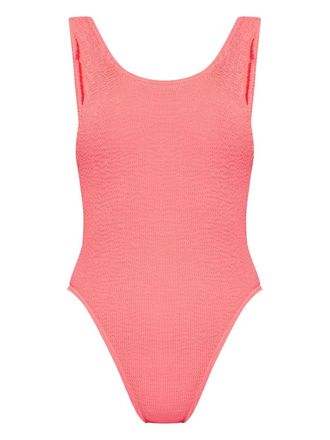 Bond-Eye Gekreukt badpak - Roze