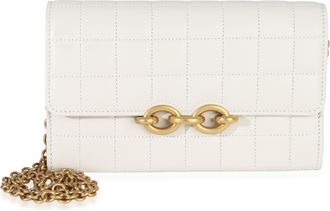 Saint Laurent Soft Calfskin Le Maillon Wallet On Chain