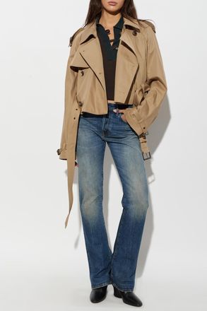 J.W.Anderson Short Trench Coat, Womens, Beige