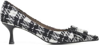 Roberto Festa Milano Zwarte pumps met hak - Dames - Pumps - Zwart - 37 1/2 EU - Schoenen