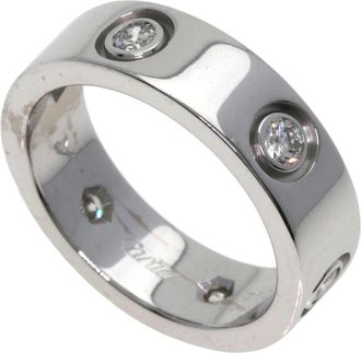 Cartier White Gold (18K) Band Ring (Pre-Owned)