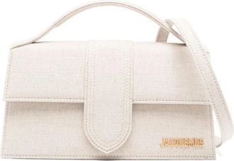 Jacquemus The large Bambino - Dames - Handtassen - Beige - ONE Size - Tassen