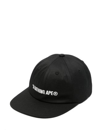 A Bathing Ape Logo Panel Cap m