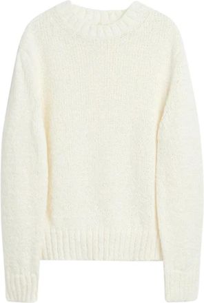 Sunflower Frederik Sweater - Heren - Ronde hals truien - Wit - M - Truien & Vesten