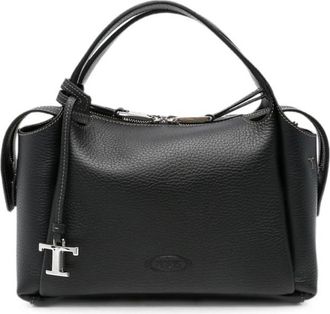 Tod's Black T Timeless Small Satchel