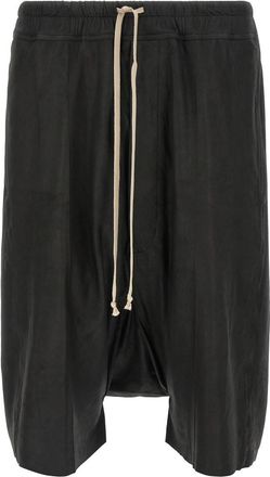 Rick Owens Black Rick S Pods bermuda shorts