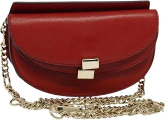 Chlo&eacute; Pre-owned Schoudertas - Dames - Vintage Schoudertas - Rood - ONE Size - Leer - Vintage