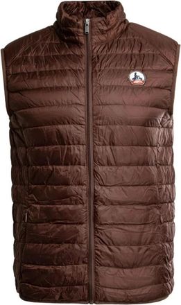 Jott Mouwloos Donsjack Urban Stijl - Heren - Bodywarmers - Bruin - 4XL - Jassen