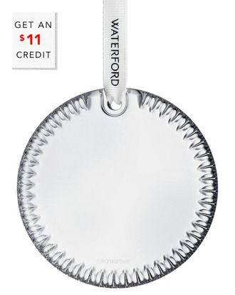 Waterford Disc Ornament
