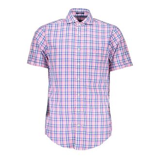 GANT Pink Cotton Men Mens Shirt