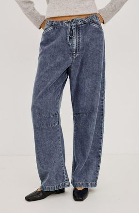 Rails Barry Straight Leg Pants in Blue Lagoon at Nordstrom, Size 10