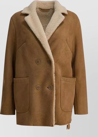 Salvatore Santoro shearling leather jacket