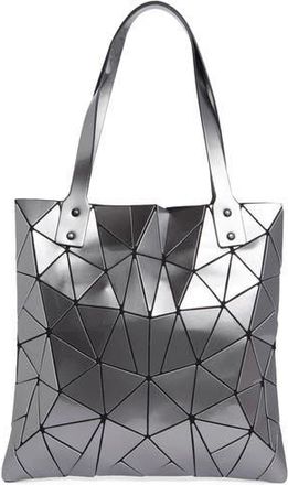Patrizia Luca Slanted Triangle Tote in Shiny Grey at Nordstrom Rack