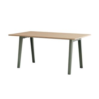 Tiptoe NEW MODERN Esstisch 95 x 160 cm, Eiche / eucalyptus grey