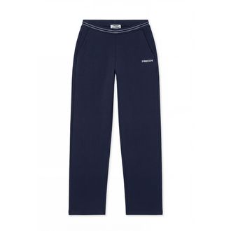 Freddy Pantaloni gamba dritta con elastico logato perlato in vita