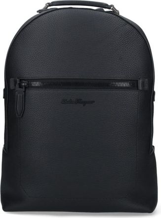 Ferragamo Logo Backpack