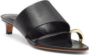 Vince Suzie Kitten Heel Flip Flop in Black at Nordstrom Rack, Size 6