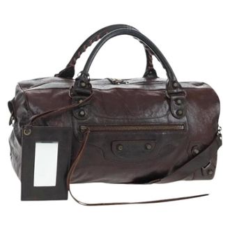 Balenciaga Borsa a mano vintage Pre-owned - - Pre-owned - Donna - Marrone - ONE SIZE