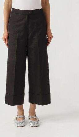 Pantaloni Torino Pantaloni cropped in misto cotone