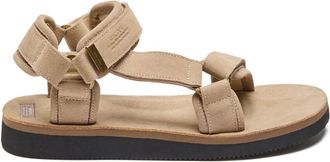 Suicoke Sandali in pelle scamosciata - Toni neutri