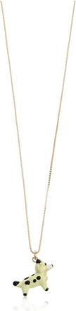 Marni Hondenmotief Hanger Ketting - Dames - Kettingen - Geel - ONE Size - Accessoires