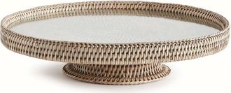 Napa Home & Garden Burma Rattan Serving Stand in Gray at Nordstrom