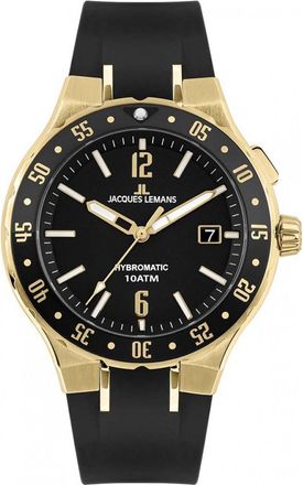 Jacques Lemans 1-2109E Mens Hybromatic Watch - Gold - One Size