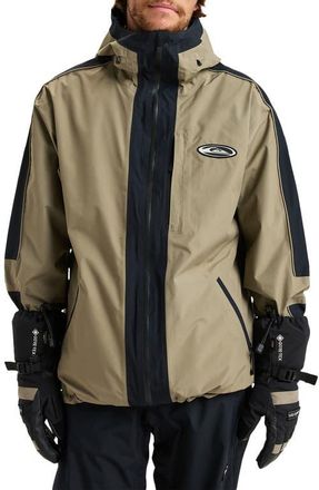 Quiksilver High Altitude Gore-Tex Waterproof Jacket in Fallen Rock at Nordstrom, Size X-Large