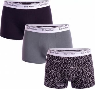 Calvin Klein 3-Pack Boxer Briefs - Heren - Onderbroek - Veelkleurig - L - Katoen - Ondergoed