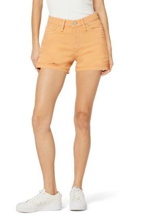 Hudson Devon High Waist Cutoff Boyfriend Denim Shorts in Clay Destructed at Nordstrom Rack, Size 32