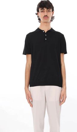 Daniele Fiesoli Piqu&eacute; Katoenen Poloshirt - Heren - Polos - Zwart - 3XL - Katoen - Tops