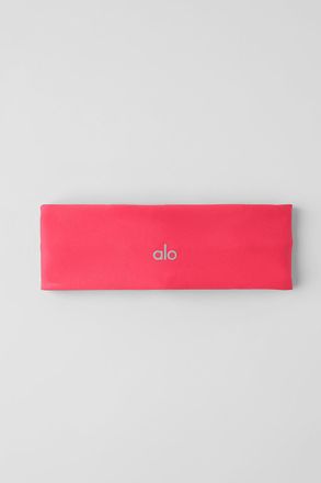 Alo | Airlift Headband in Candy Red