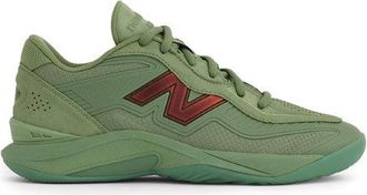 New Balance Unisex Kawhi V in Verde/Rosso, Sintetica, Taglia 40.5